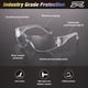 thumbnail image 3 of Gafas de seguridad PTCOL Crystal Clear, paquete de 28, antiarañazos, 3 of 6
