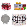 thumbnail image 4 of FORMRS Reusable Lunch Bag for Work School Leakproof Insulated Cooler with Adjustable Shoulder Strap, Colorful Ice Cream Pattern, 4 of 6