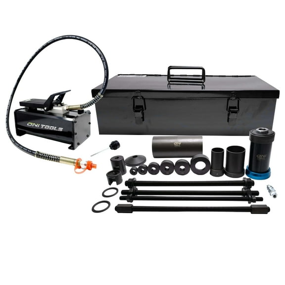 Universal Leaf Spring Pin  Suspension Bushing Remover  Installer Kit w/ Hydraulic Foot Pump