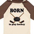 thumbnail image 4 of Inktastic Future Hockey Player Born to Play Hockey Boys Long Sleeve Baby Bodysuit, 4 of 5