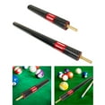 thumbnail image 3 of Billiard Cue Extension Portable Lightweight Cue Rod Extension Snooker Retractable Practice Extension Billiards Accessory Parts 17inch, 3 of 5
