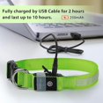 thumbnail image 4 of Light Up Dog Collar, Dog Lights for Night Walking USB Rechargeable Waterproof 7 Colors LED Dog Collar Adjustable for Small Medium Large Dogs Glow in t, 4 of 4
