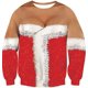 thumbnail image 1 of Unisex Ugly Christmas Crewneck sudadera novedad 3D gráfico manga larga suéter camisa Xemadio CJWUS-769, 1 of 4
