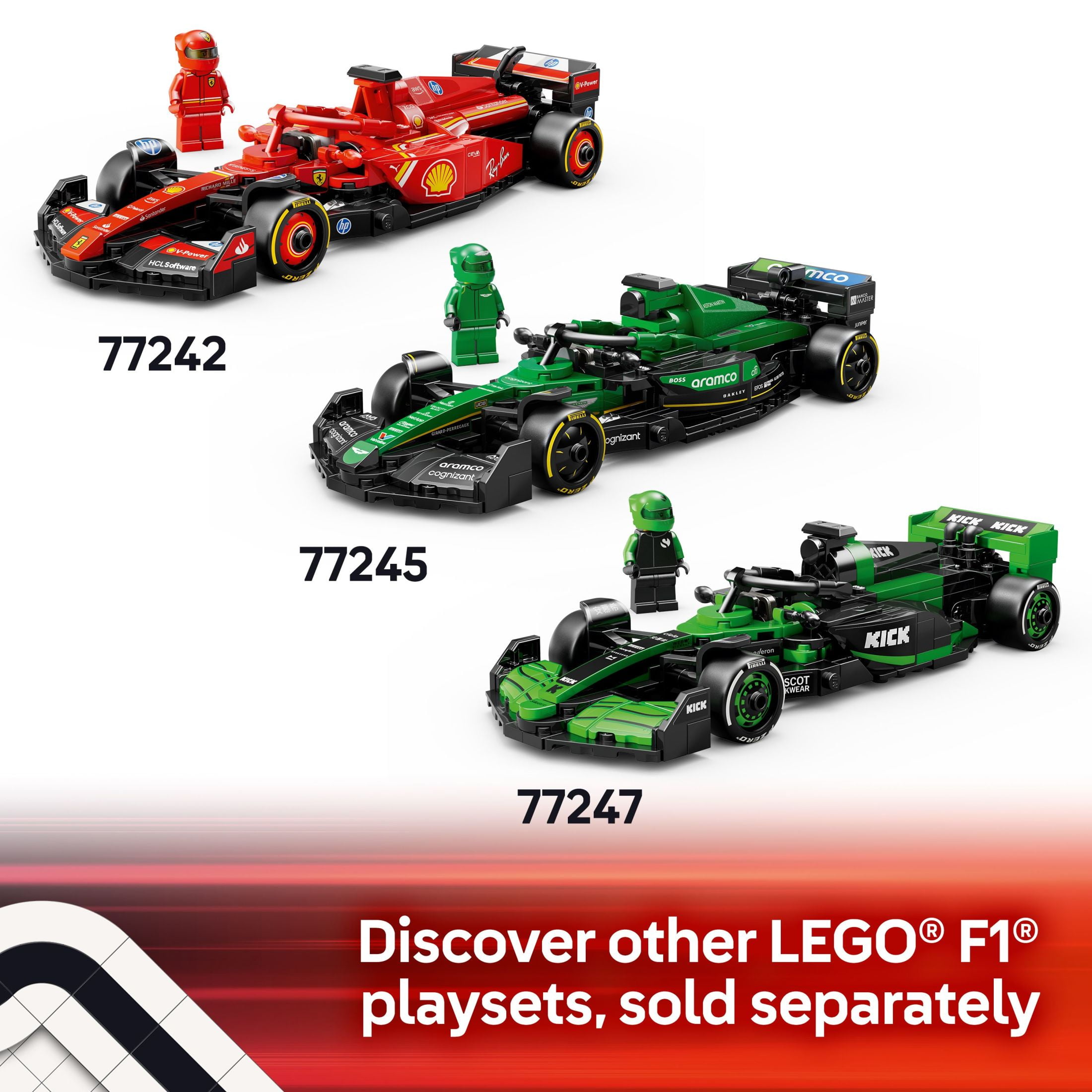 LEGO Speed Champions Williams Racing FW46 F1 Race Car Toys - Building Set For Kids, Boys & Girls, Ages 10+ - Toy Cars for F1 Fans - Gift Ideas for Birthdays - 77249