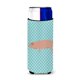 thumbnail image 1 of "Treasures American Landrace Pig Blue Check - Abrazadera decorativa para latas, delgada, multicolor" Caroline's Treasures BB8106MUK, 1 of 1