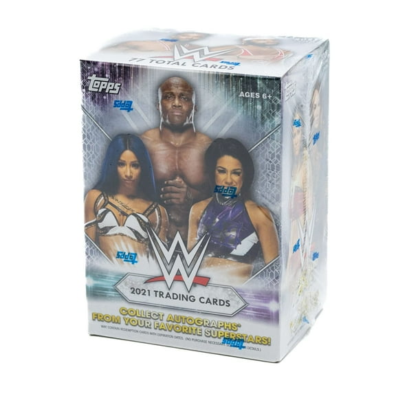 Las cartas coleccionables encabezan la Blaster Box de WWE Wrestling 2021