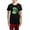 With Red Plaid Pant, variant on CafePress - Hilarious St Patricks Day Women's Dark Pajamas - Women's Short Sleeve Print T-Shirt and Pants Dark Cotton Pajama Set