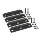 thumbnail image 1 of Placa de puente estrecha,Base Rack Placa de puente estrecha con lo necesario,Soportes de montaje para portaequipajes de techo universales,Accesorios y repuestos para transportadores de, 1 of 8