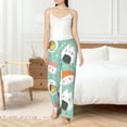 thumbnail image 6 of Lsque Kawaii Sushi Print Women's Pajama Pants, Lounge Pant - Comfortable Home Wear,Elastic Waistband, Stylish Design-Medium, 6 of 9
