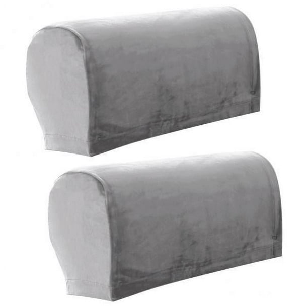 Fundas para reposabrazos de sofá,Fundas para reposabrazos de sofá Fundas para brazos de poliéster elástico,Sillas Fundas para sillones Sofá reclinable,Fundas para reposabrazos elásticas