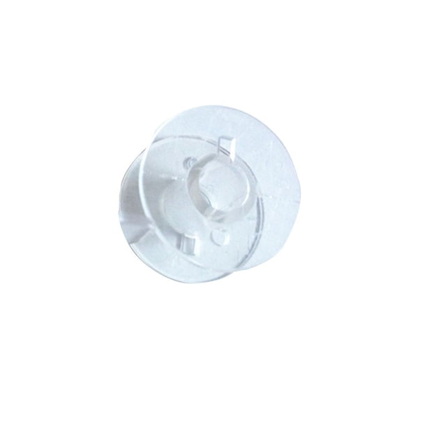 Yuarrent Bobinas para máquina de coser, 10 Uds., bobinas vacías, caja de almacenamiento de plástico para máquina de coser, accesorios y herramientas Tela de costura y artesanía Transparente Yuarrent JJ18469-00
