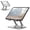Silver, variant on Tablet Stand Holder with Thickened 360°Rotating Base Dual Rod Adjustable Aluminum Stand