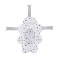thumbnail image 1 of Asiento de baño para bebé, universal, flotante, plegable, suave y cómodo, alfombrilla de apoyo para bañera de bebé, color blanco, 1 of 14