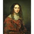 thumbnail image 2 of George Peter Alexander Healy 15x18 Black Ornate Wood Framed Double Matted Museum Art Print Titled - Mrs. Thomas B. Bryan (1856), 2 of 5