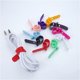 thumbnail image 4 of 100 unidades de organizadores de cables para escritorio, bridas para sujetar cables, sujetacables para oficina, 4 of 6