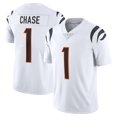 thumbnail image 3 of Camisetas de fútbol bordadas de Cincinnati personalizadas para hombres, mujeres y jóvenes Camisetas de fútbol Burrow Chase Taylor-Britt, 3 of 5
