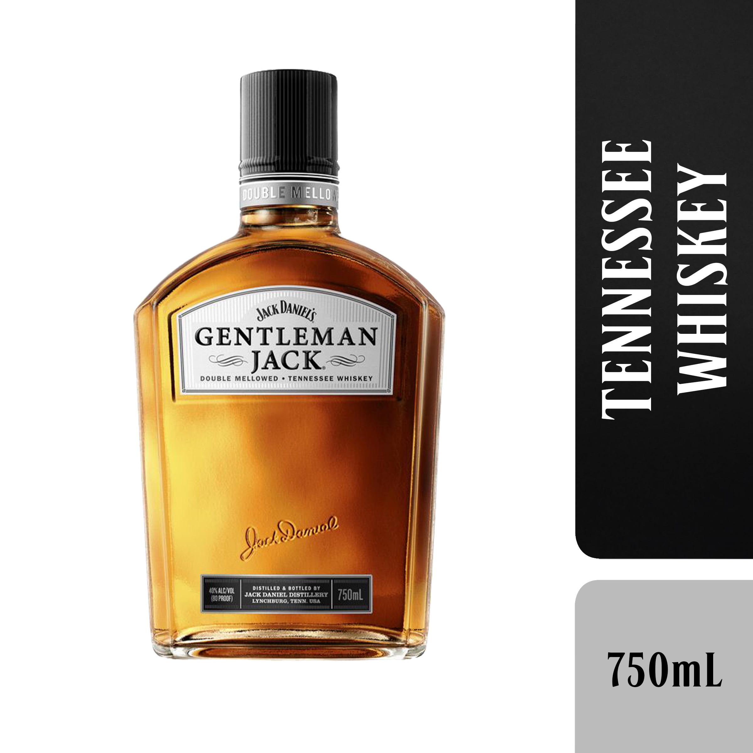 Jack Daniel's Gentleman Jack Tennessee Whiskey, 750 mL Bottle - Walmart.com