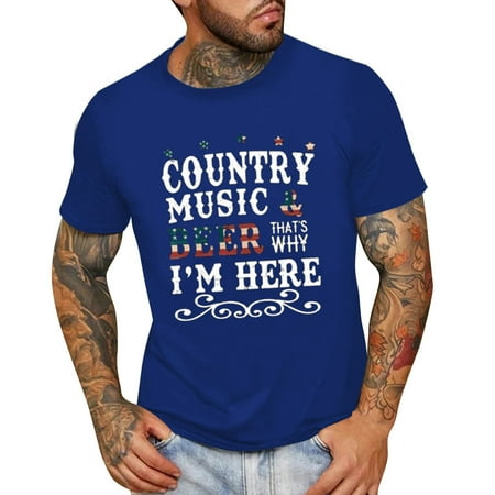 

Qufokar Body Suit for Men Short Sleeve Scrub Jackets Mens Summer FashiButton Casual Round Neck Small Print T Shirt Short Sleeve Shirt