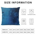 thumbnail image 5 of GOSMITH  Abstract Art Throw Pillow Case, Modern Graffiti Brush Square Home Decorative Cushion Cover for Pillow Covers,Pillowcases for Bedroom Office Dorm Couch, Dark Blue, 5 of 5
