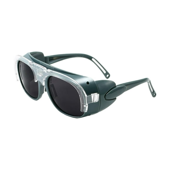 Gafas de soldadura Gafas de soldador Gafas protectoras para los ojos, para soldadura fuerte con soplete Lente negra