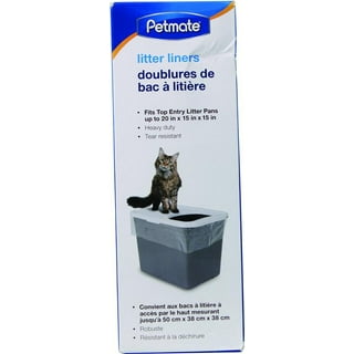 Petmate top entry litter pan shop liners