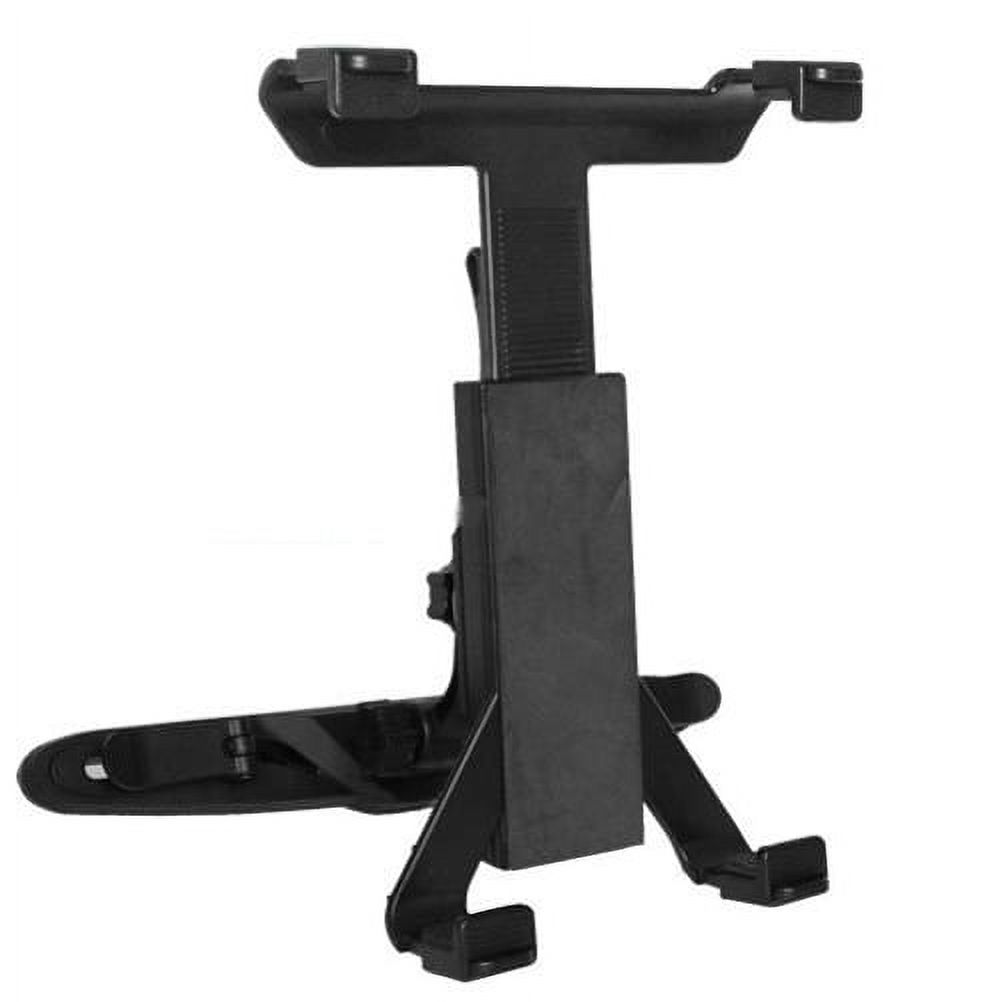 Car Headrest Mount Tablet Holder Swivel Cradle Back Seat Dock Stand J7O for  LG G Pad X8.3 - LG G Pad X II 8.0 Plus - LG G Pad X II 10.1 - LG G Pad X 8.0 - LG G Pad X 10.1 - LG G Pad II 10.1 - image 4 of 11