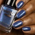thumbnail image 4 of Whats Up Nails - Downpour Regular Nail Polish (Blue Foil w/ Duochrome Shimmer) 12 Free Cruelty Free Vegan, 4 of 10