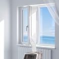 thumbnail image 1 of 400 cm Universal Window Seal for Portable Air Conditioner and Tumble Dryer – Works with Every Mobile Air-Conditioning Unit, Easy to Install - Air Exchange Guards with Zip and Adhesive Fastener, 1 of 7