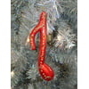 Red & Gold Jeweled Eighth Note Music Note Christmas Ornament #57756-BW