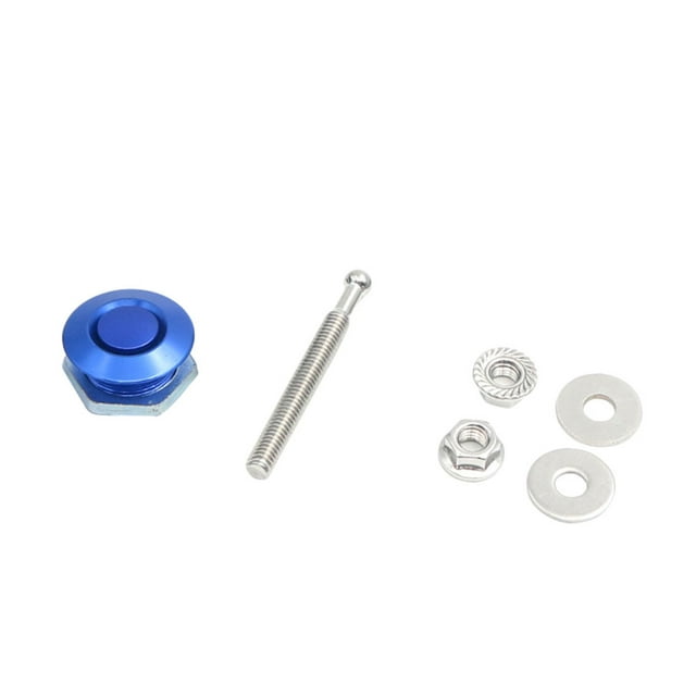 Youkk Car Modification Lightweight And Stylish Hood Lock Multiple Styles Available blue DP16-25 1Set