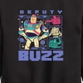 thumbnail image 2 of Toy Story 5 - Deputy Buzz - Toddler Boys Fleece Crew Sweatshirt, 2 of 4