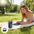 thumbnail image 3 of Solar Battery Pack 50mAh External Suitable for Mobile Devices Hiking Backpacking Camping Road Travel Outdoor Exploration, 3 of 5