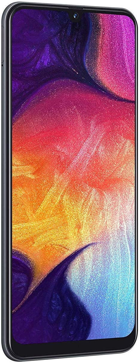 Restored SAMSUNG Galaxy A50 A505U 64GB GSM/CDMA Unlocked Phone with triple 25MP Camera (USA Version) - Black (Refurbished)