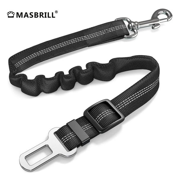 MASBRILL Dog Seat Belt, Adjustable Pet Seat Belt for Vehicle, Nylon Pet