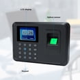 thumbnail image 3 of Dcenta 2.4in Intelligent Biometric Fingerprint Password Attendance Machine Employee Checking-in Recorder, 3 of 6