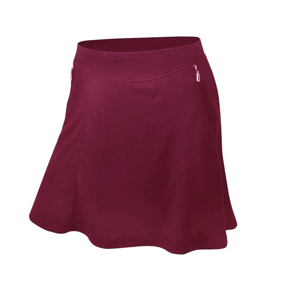 Monterey Club Women's Betty Fun Solid Knit Skirt #2924