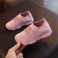 thumbnail image 2 of Domzle Toddler Shoes Baby Walking Sock Shoes Sneakers Boy Girl Barefoot Tennis Shoe Non-Slip Breathable Pink, 2 of 8