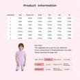 thumbnail image 6 of iiniim Needs Adaptive Clothing for Children Girls Boys Anti-Strip Romper Short Sleeve Zip Back Jumpsuit Royal Blue 10, 6 of 6