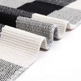 thumbnail image 4 of Yeashow Cotton Checkered Doormat Area Rug, Black and White, 23.6 x 35.4 Inches, Washable, 1 Count, 4 of 7