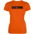 thumbnail image 1 of Costume d'Halloween Costume Orange Juniors T-Shirt Doux, 1 of 1