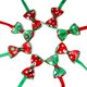 thumbnail image 3 of Red 16 Uds perro para Collar de gato Collar de perro de Navidad pajarita Festival mascota decoración encantadora, 3 of 5