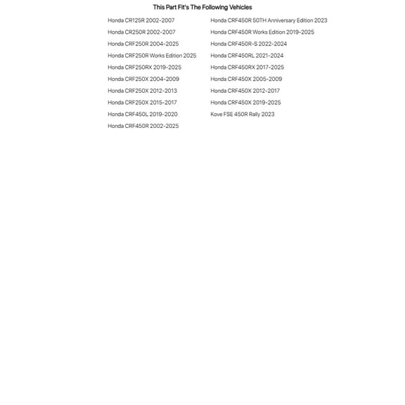 Tusk Stainless Steel Typhoon Brake Rotor, Rear For Honda CRF250X 2004-2009,2012-2013,2015-2017