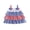 Red, variant on BemeyourBBs Toddler Baby Girl 4th of July Dress Little Baby Girl Patriot Independence Day Summer Dress Casual Red White Blue Plaid I Love USA Tiered Dress Beach Party Holiday Derss Clothes