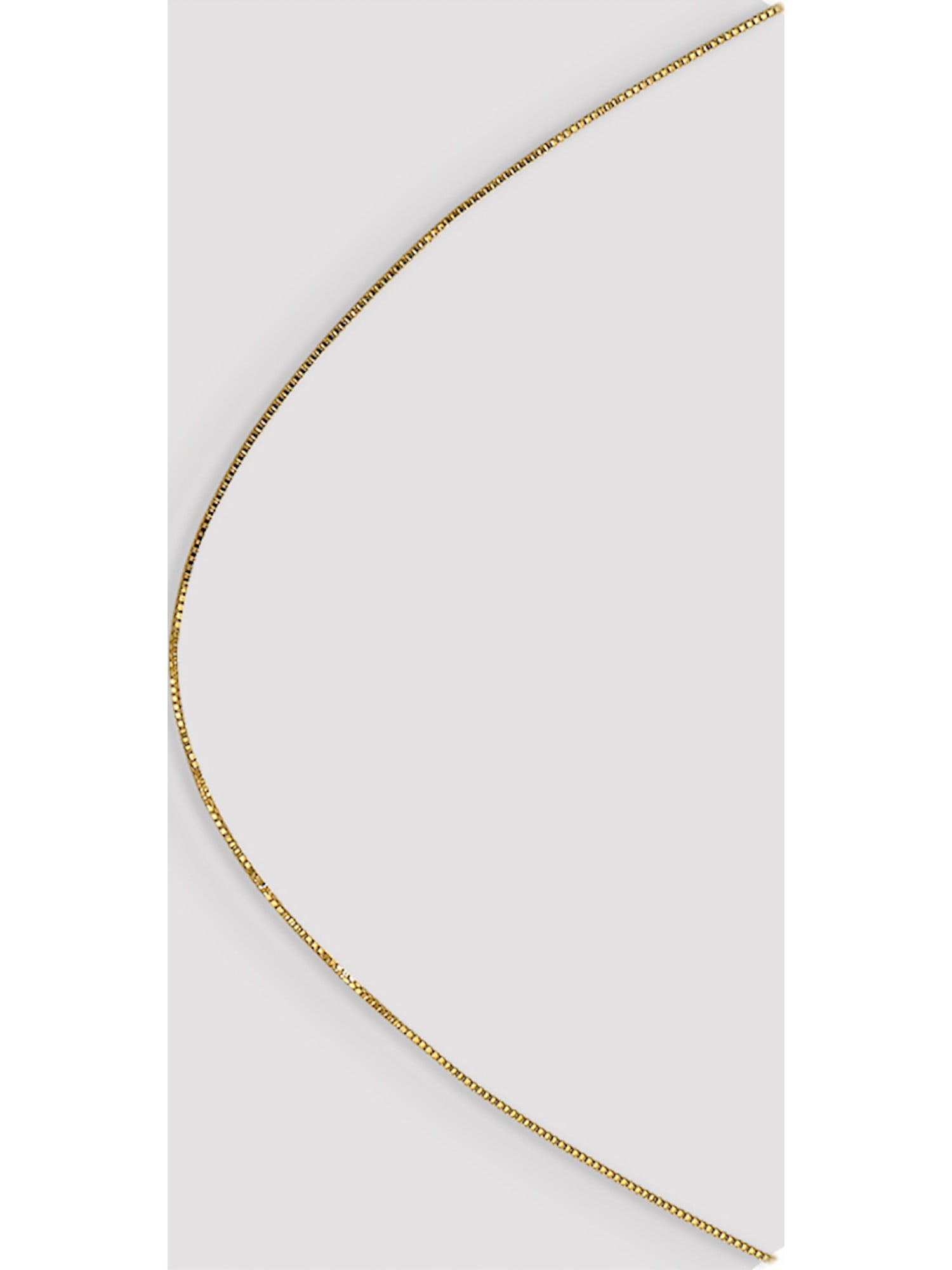 Jewelry Necklaces Chains Leslies 10K White Gold .8 mm Box Chain