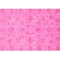 thumbnail image 1 of Ahgly Company Indoor Rectangle Abstract Pink Modern Area Rugs, 5' x 8', 1 of 4