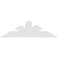 thumbnail image 4 of 60"W x 17 1/2"H x 6"D x 6"F, 7/12 Pitch, Saratoga Architectural Grade PVC Gable Bracket, 4 of 8
