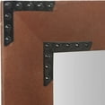 thumbnail image 2 of Hosley Wooden Brown Frame Mirror 20 Inch High, 2 of 8