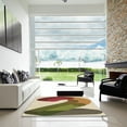 thumbnail image 7 of Ahgly Company Machine Washable Indoor Rectangle Transitional Saddle Brown Area Rugs, 2' x 3', 7 of 7