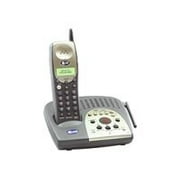 AT&T 1460 - Cordless phone - answering system with caller ID/call waiting - 2.4 GHz - single-line operation - espresso