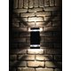 thumbnail image 4 of Aplique de pared LED cuadrado para exteriores, el cuerpo principal es un aplique de pared para exteriores impermeable de aluminio, 3000 K, 5 W, 1 paquete (luz blanca cálida), 4 of 5